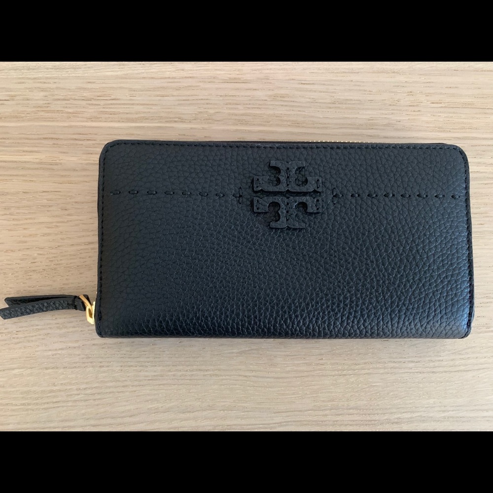 Tory Burch McGraw Zip Continental Wallet